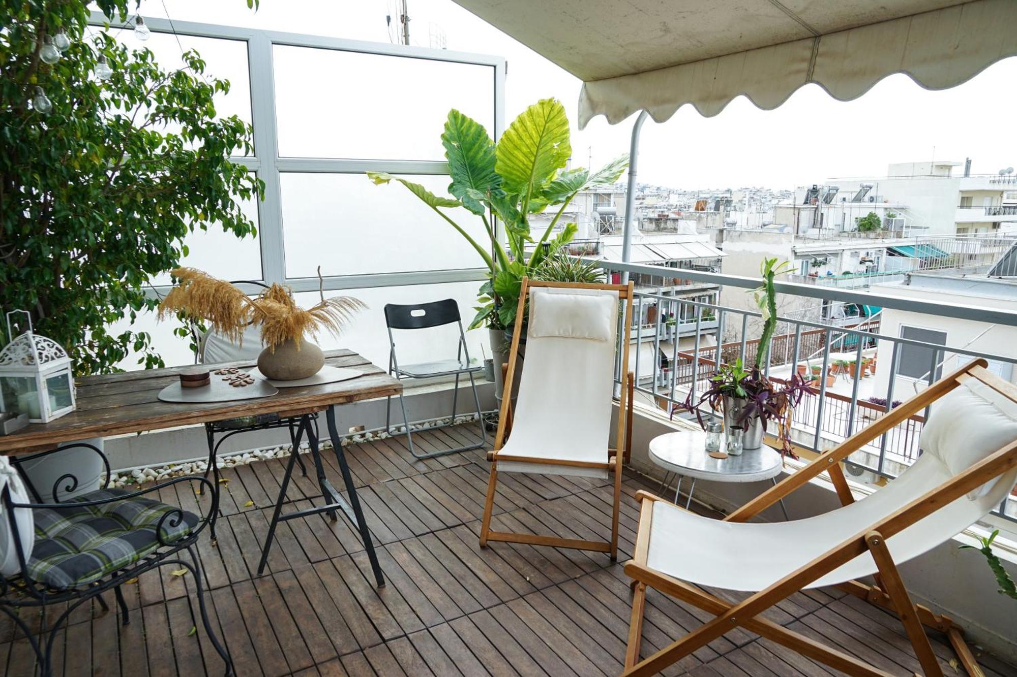 Small & Cozy With Acropolis & Lycabettus View Atenas Exterior foto